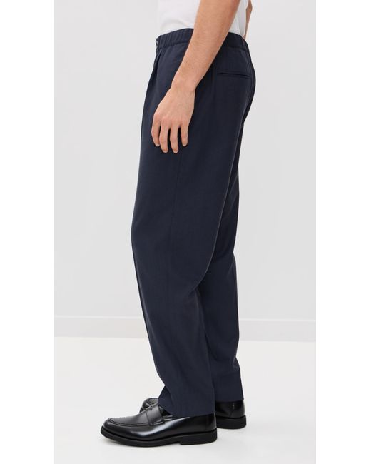 Paul Smith Blue Elasticated Waist Trousers for men