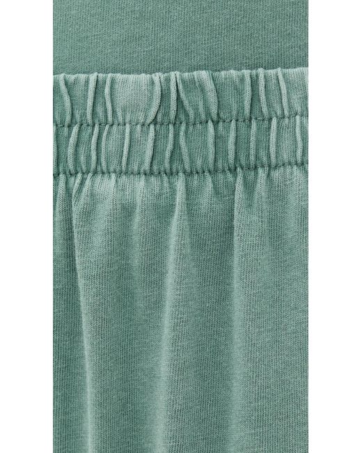 Z Supply Green Scout Jersey Flare Pants