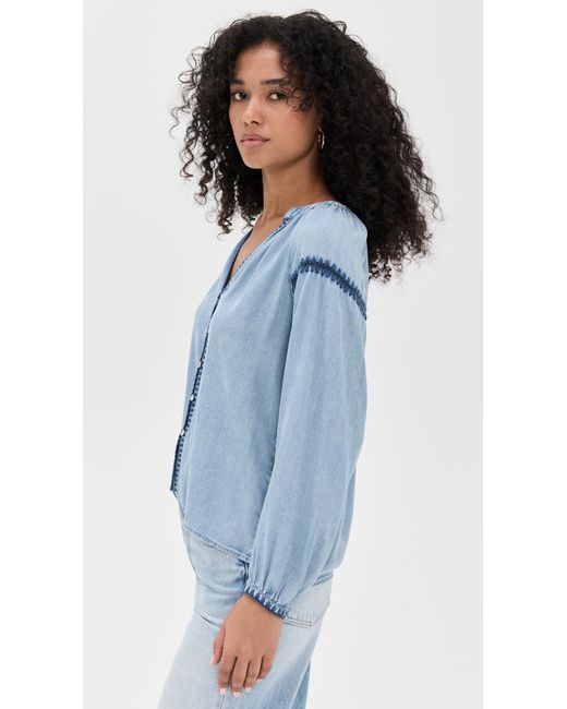 Rails Blue Toshi Shirt
