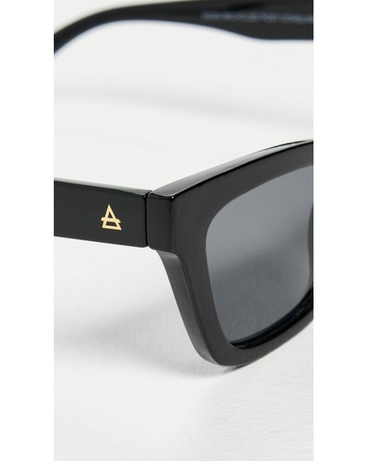 Aire Black Amplitude Sunglasses