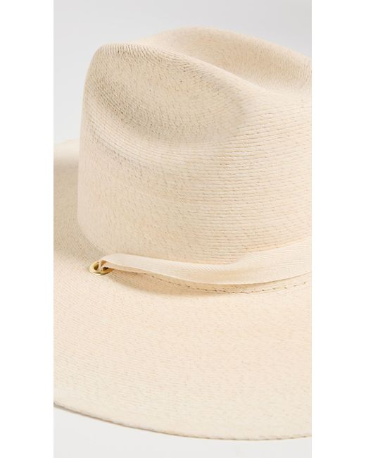 Janessa Leone Natural Janea Leone Palmer Hat