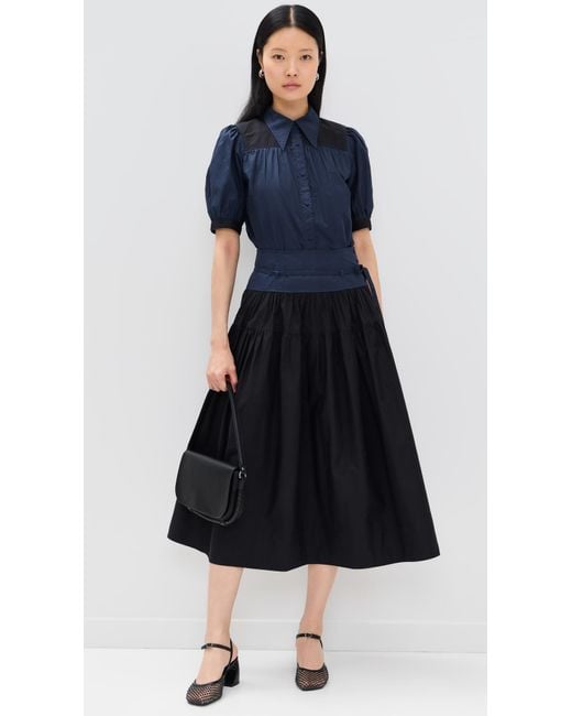 Ulla Johnson Black Angeline Skirt
