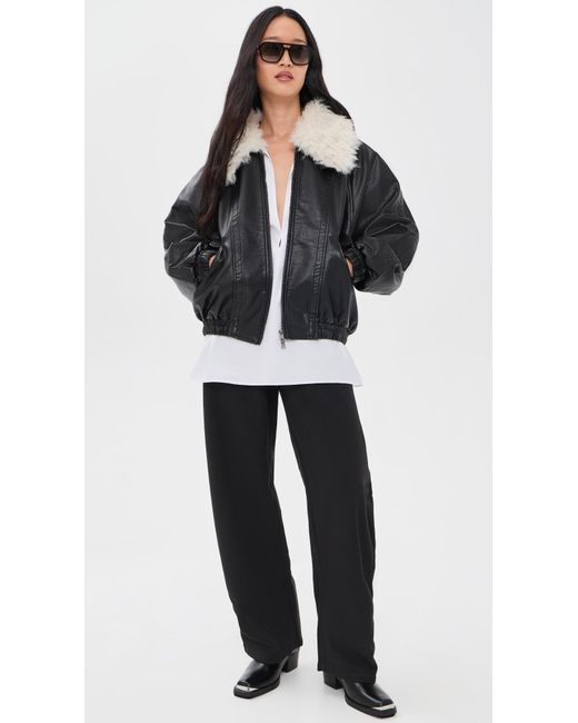 Source Unknown Black Ebbe Balloon Trousers