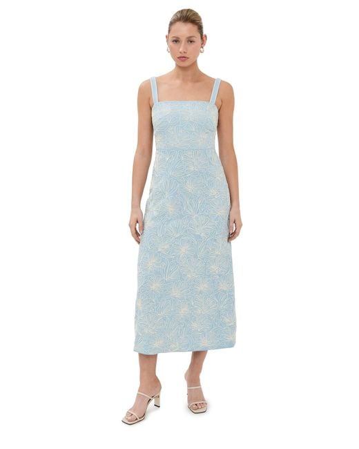 Veronica Beard Women's Blue Ella Dress