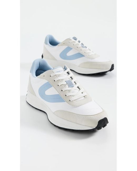 Tretorn White Fastball Jogger Sneakers