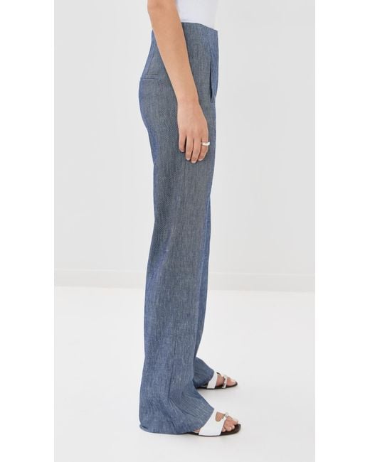 Veronica Beard Blue Jude Pants