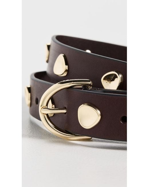 Rag & Bone Black Brynn Belt