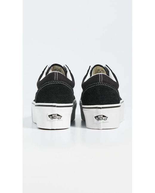 Vans Black Ua Old Skool Stackforms