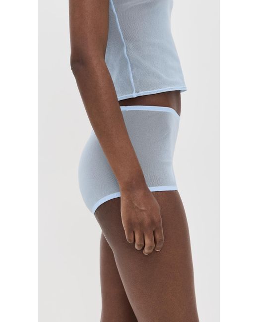 Skarlett Blue White Spellbound Mesh Short