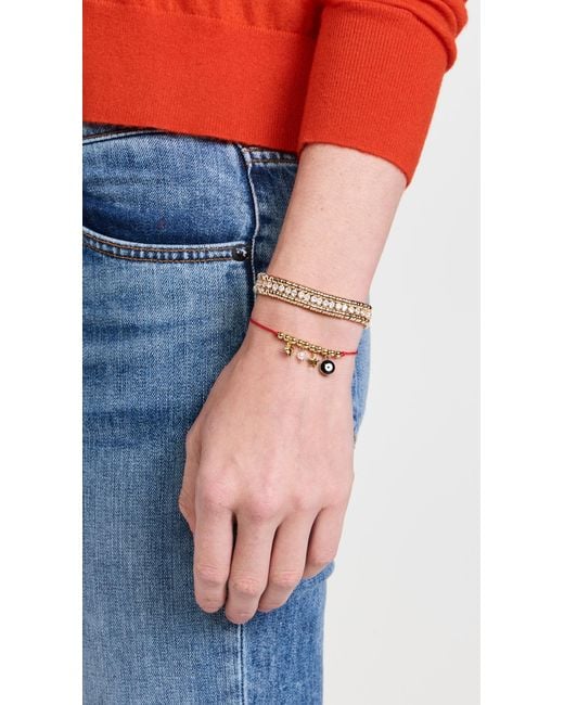 Alexa Leigh Multicolor String Bracelet