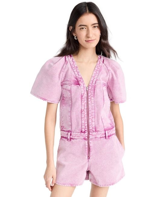 IRO Pink Jagodaa Romper