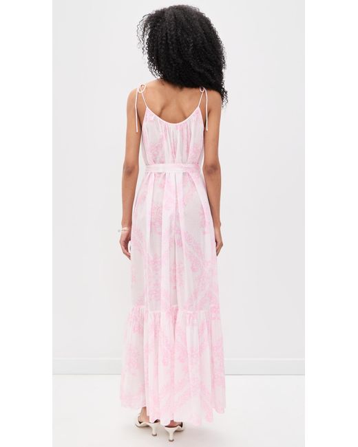LoveShackFancy Pink Hale Dress