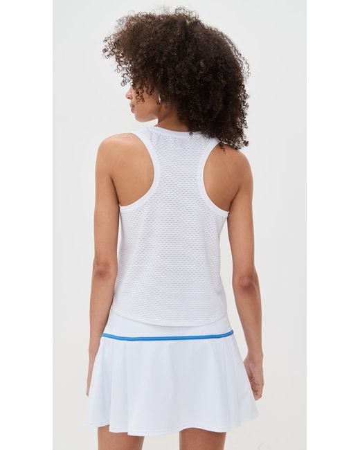 Addison Bay White Doubles Tank