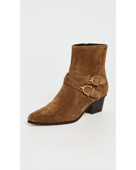Veronica Beard Brown Ashby Boots