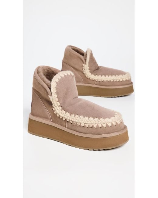 Mou Multicolor Mini Platform Boots