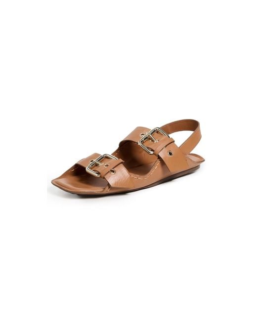 Free People Multicolor Blossom Buckle Sandals