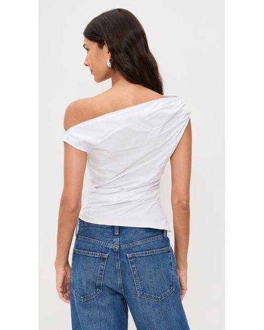 Staud White Phare Top