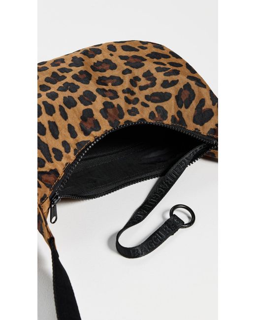 Baggu Black Small Nylon Crescent Bag