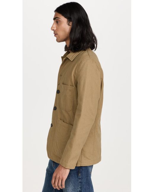 Universal Works Multicolor Bakers Jacket for men