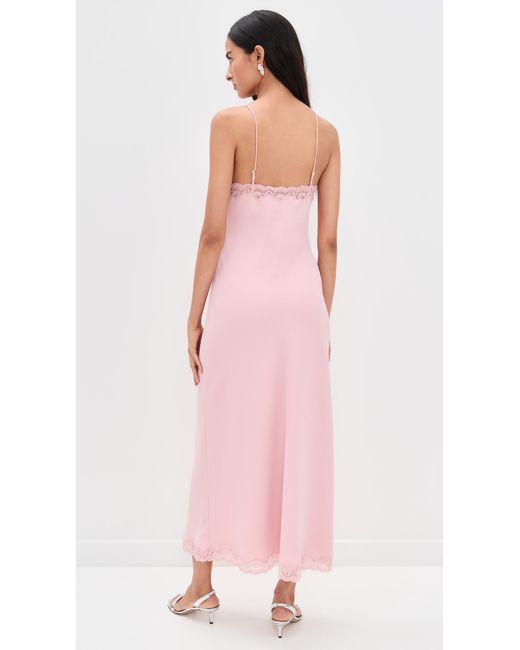 LoveShackFancy Pink Manuela Dress