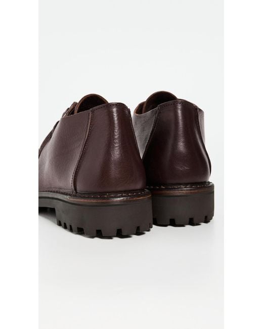 Astorflex Brown Beenflex Leather Lug Sole Lace Up Boots for men