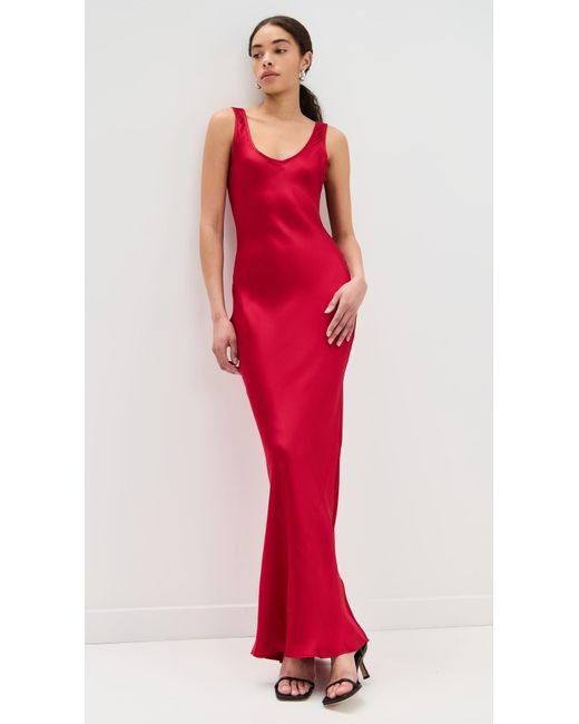 Anine Bing Alison Dress in Red | Lyst