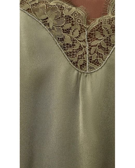 Ba&sh Green Corina Top