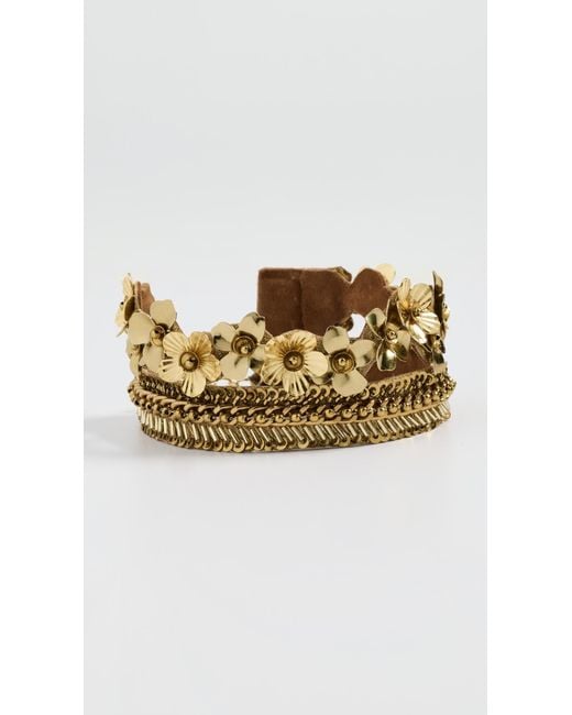 Deepa Gurnani Deepa By Rika Bracelet in Metallic | Lyst