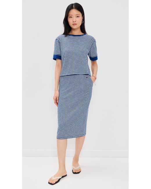 Clare V. Blue Le Bateau Tee