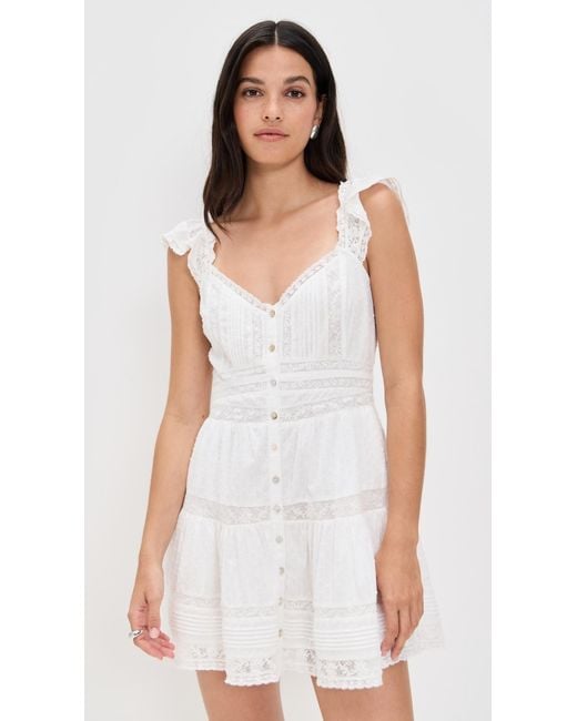 LoveShackFancy White Rietta Dress