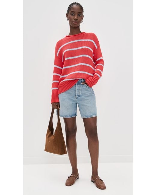 La Ligne Red Marina Sweater