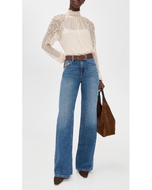 Alice + Olivia Blue Chic Jeans