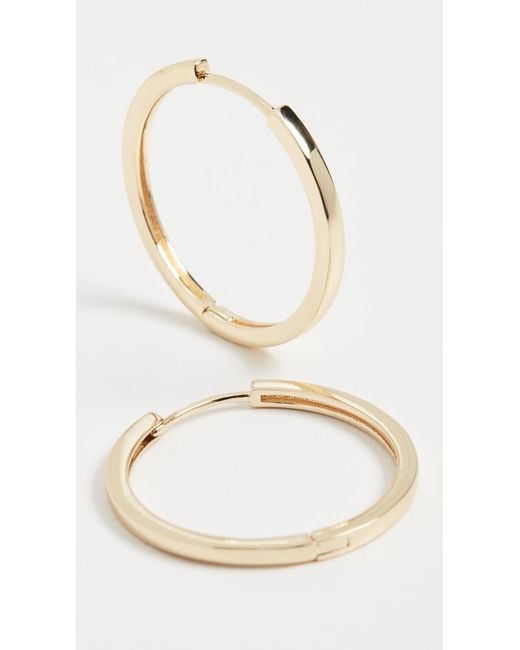 Shashi White Timeless Hoops