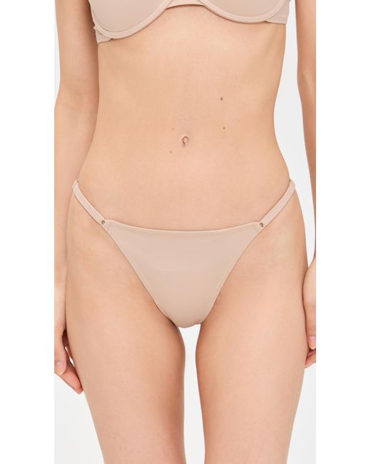Natori Natural Verge Adjustable String Thong