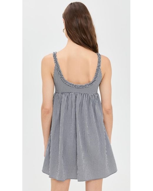 Solid & Striped Gray The Cassidy Dress