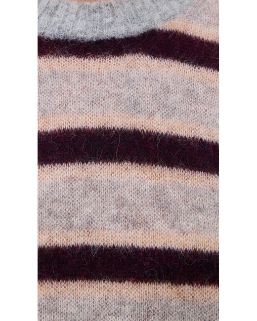 Madewell Red Striped Pullover Sweater
