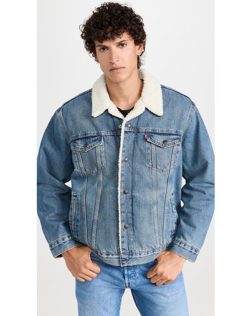 Levi's Blue Jacket for men