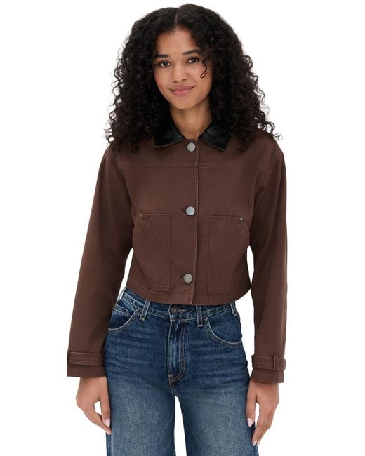 Le Bos Black Harriet Cropped Jacket
