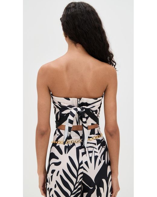 Seven Wonders Black Tina Scarf Top