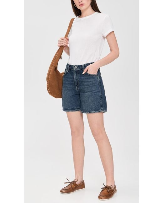 Rag & Bone Blue Kaia Shorts