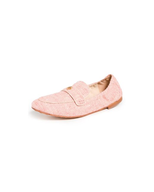 Tory Burch Pink Ballet Loafers