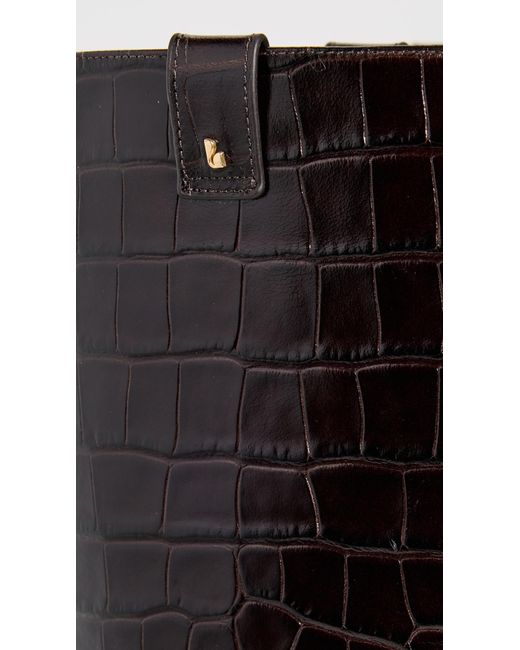 Larroude Black Alexis Flat Boots