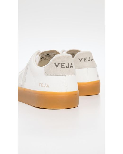 Veja White Campo Sneakers for men