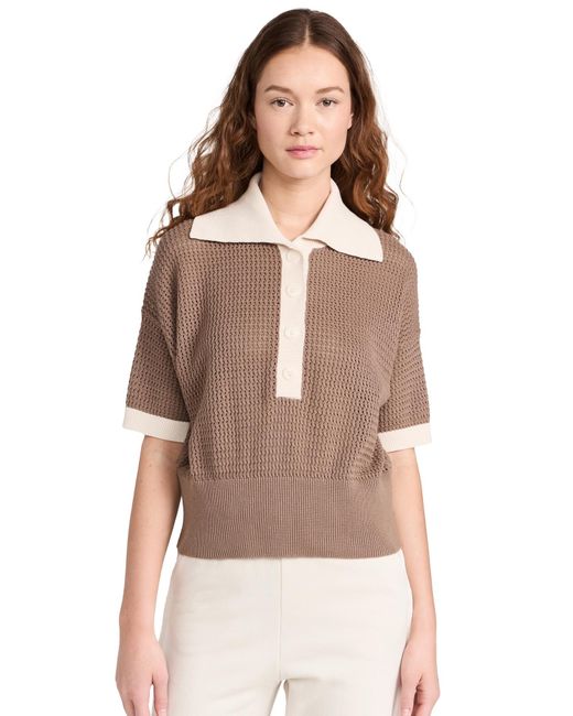 Varley Multicolor Varey Finch Knit Poo Taupe Tone/ Whitecap