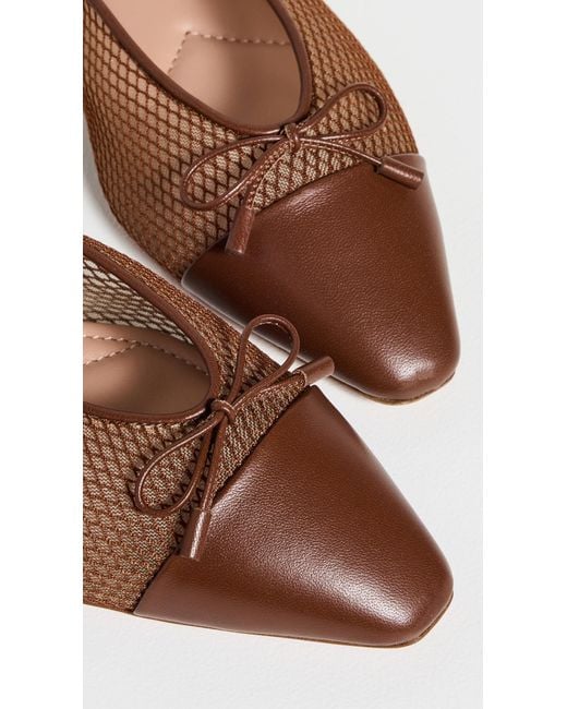 Aquazzura Multicolor Gioia Mesh Flats