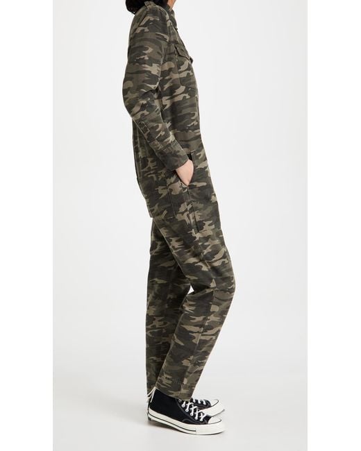 Camo utility sales jumpsuit