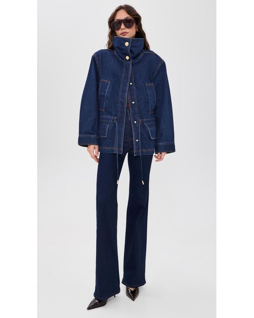 Aje. Blue Seren Denim Jacket