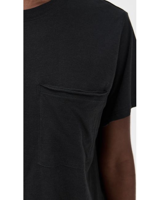 Lunya Black Pima Tee Short Set
