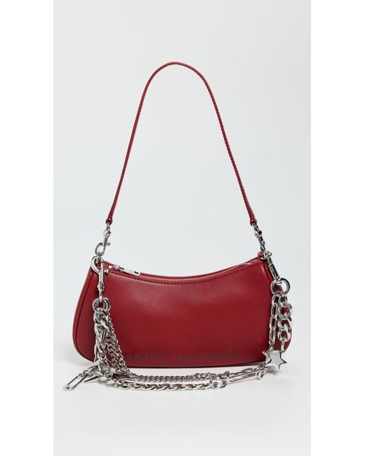 Marc Jacobs Red The Star Charm Shoulder Bag