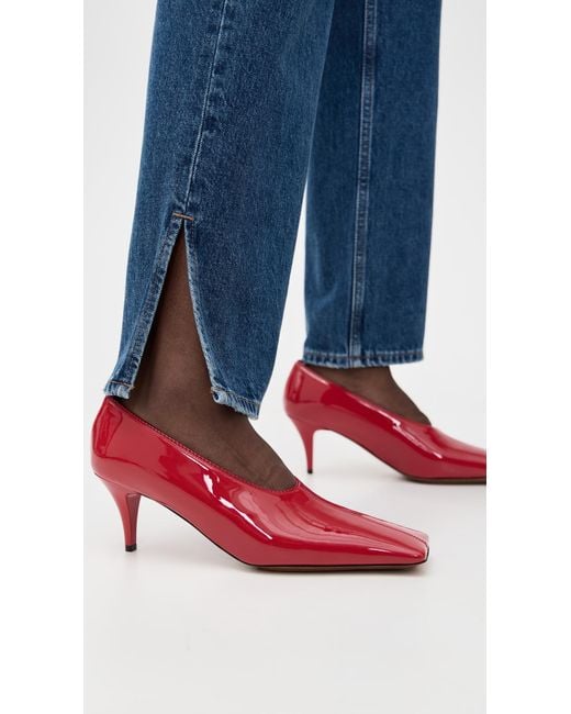 Stella McCartney Red Patent Alter Mat Pumps 60Mm